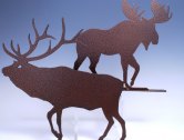 Moose-Elk Mailbox Topper
